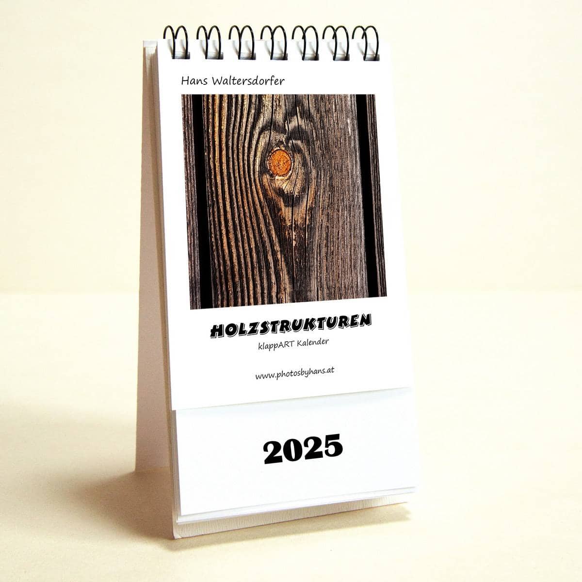 Kalender - Holzstrukturen